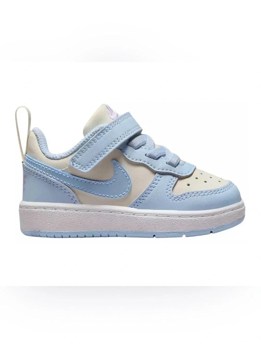Nike Toddler Court Borough Low Recraft Shoes Blue/Ivory 8C New
